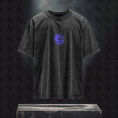 Unisex  Inspired Vintage Washed T-Shirt丨 Mortal Kombat