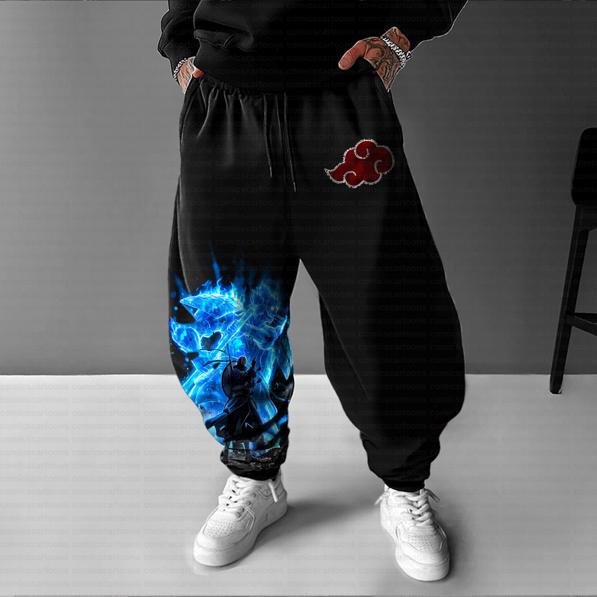 Unisex Anime Inspired Vintage Plush Pants