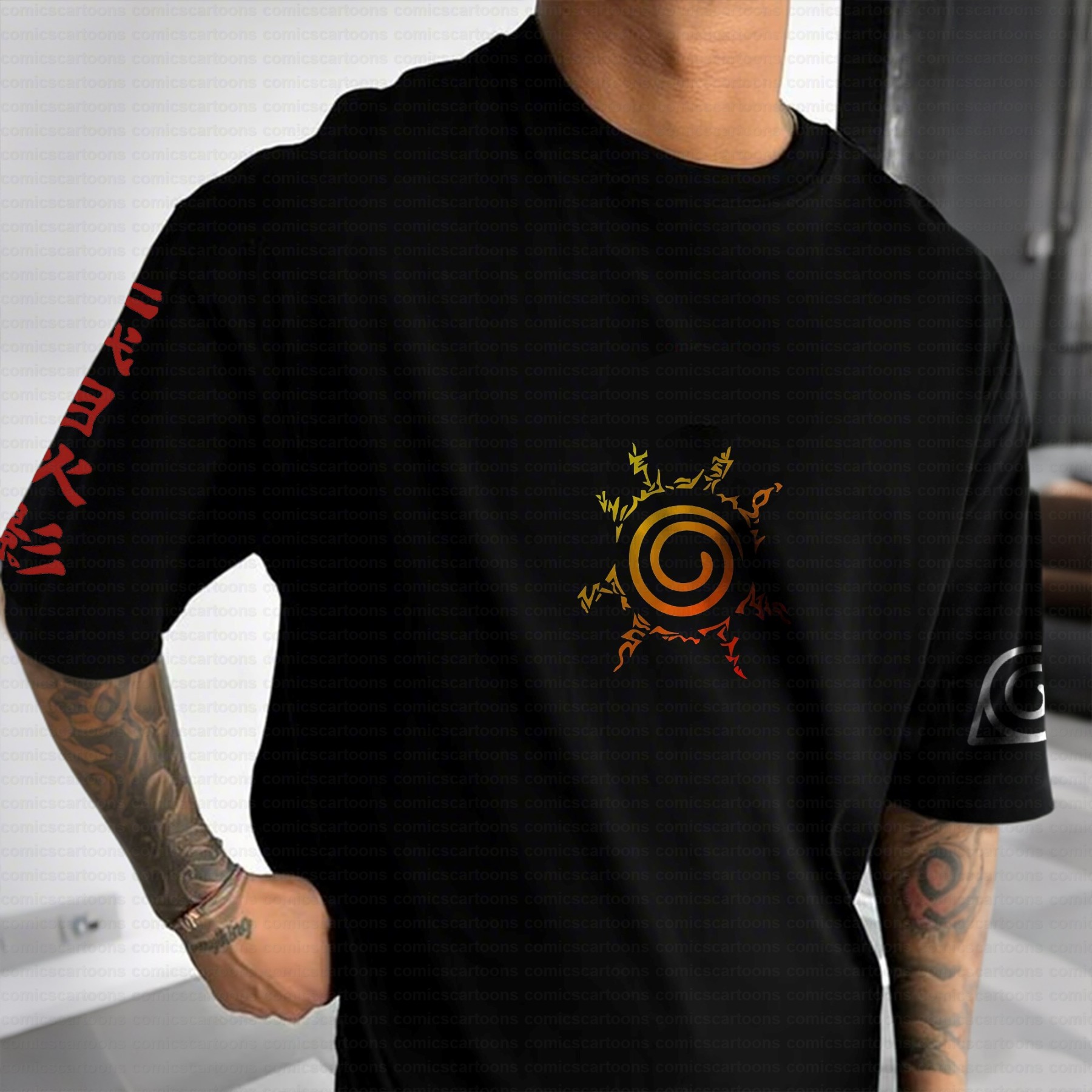 Unisex Anime Inspired Vintage T-Shirt