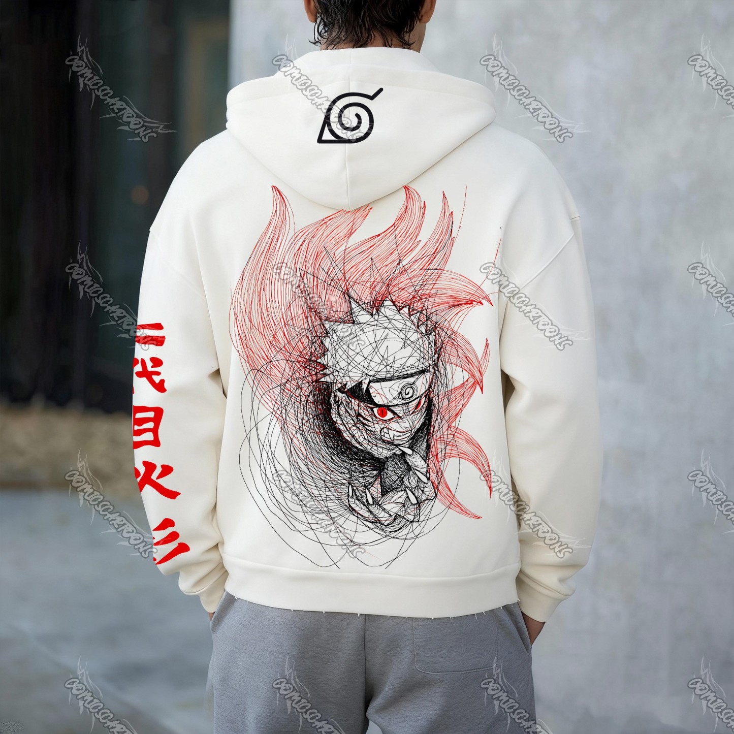 Unisex Graphic Streetwear Vintage Zipper Cardigan Plush Hoodie