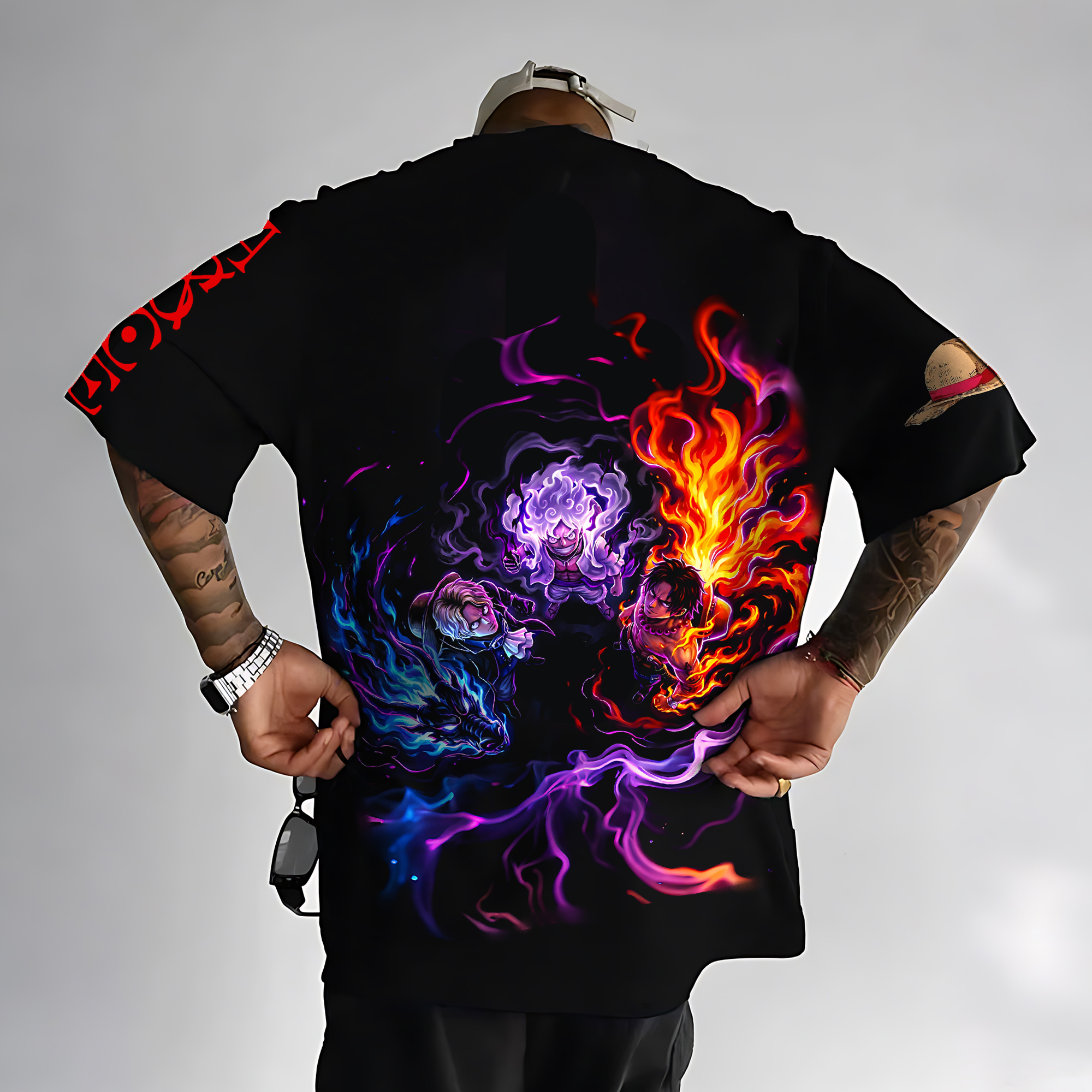 Unisex Anime Inspired Vintage T-Shirt