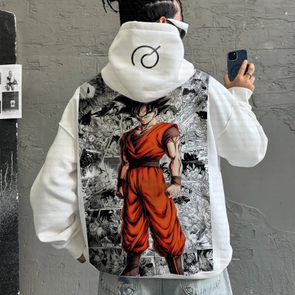 Unisex Graphic Streetwear Vintage Plush Hoodie