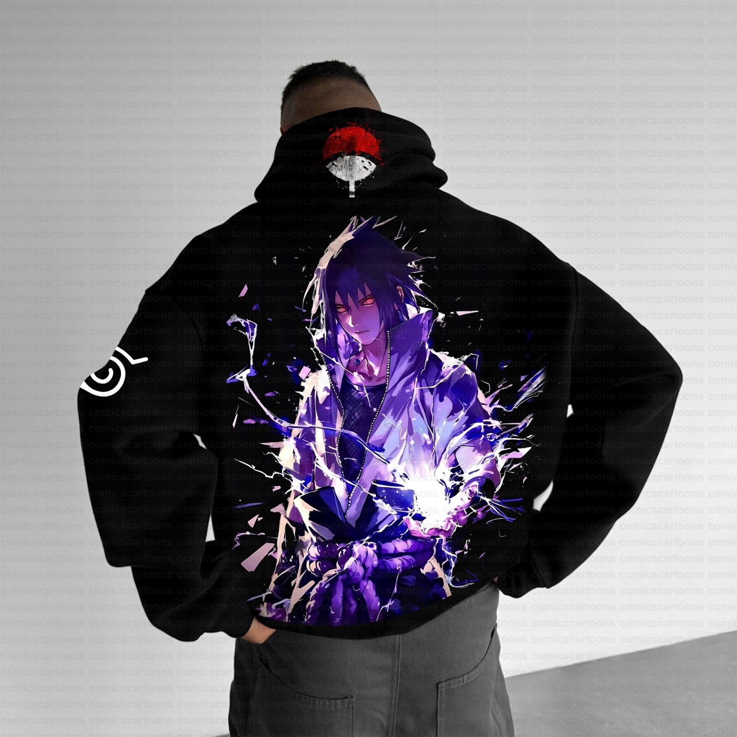 Unisex Anime Graphic Streetwear Vintage Hoodie