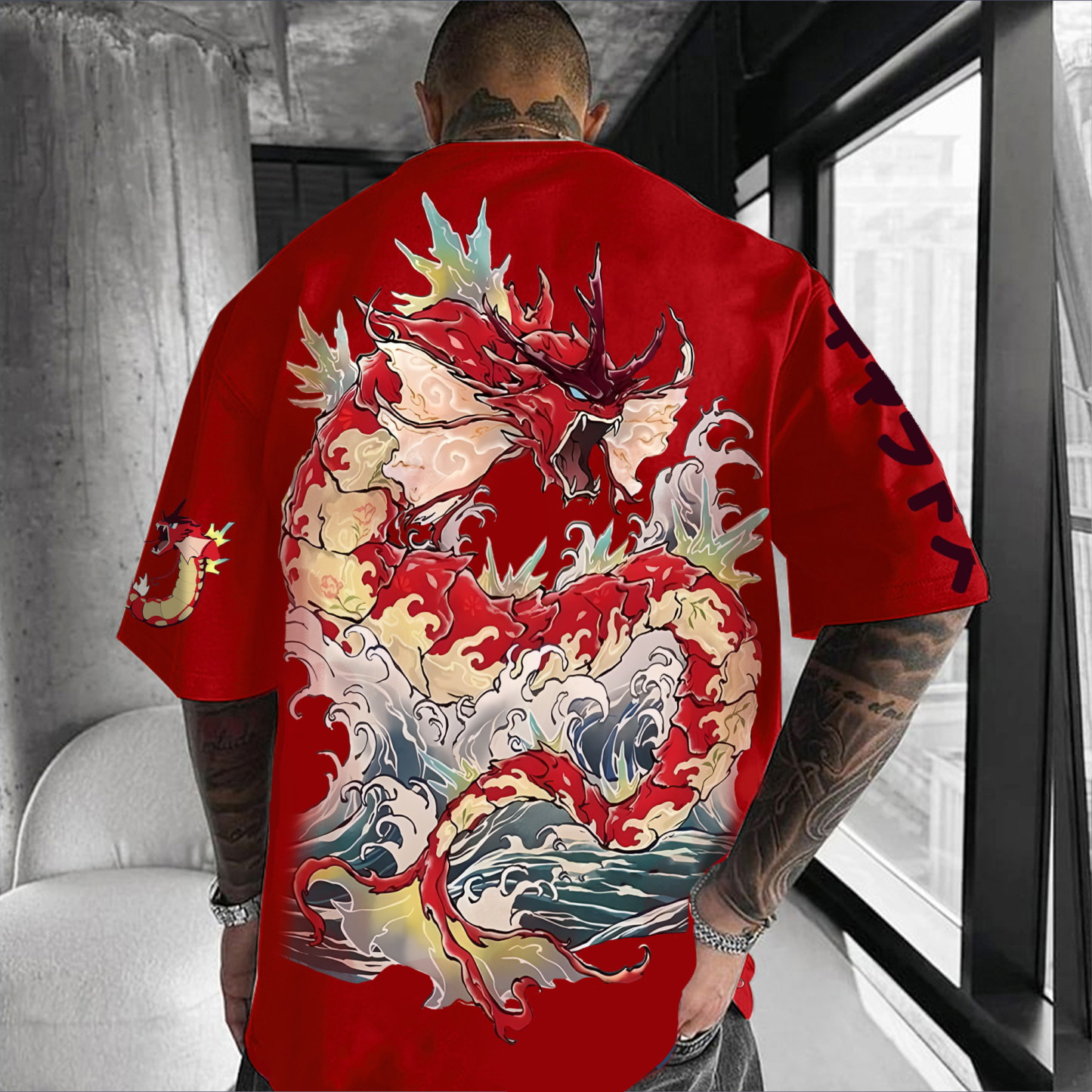 Unisex   Anime Inspired Vintage T-Shirt/S