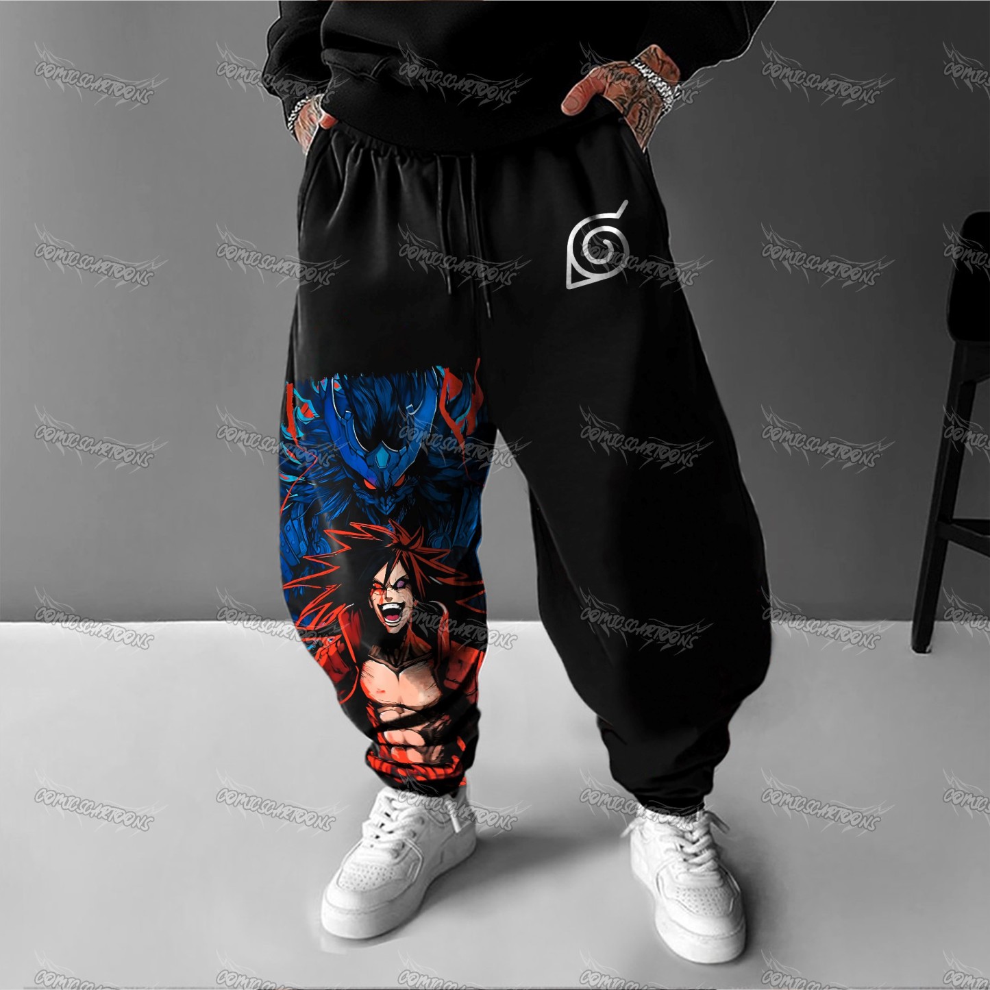 Unisex Anime Inspired Vintage Plush Pants