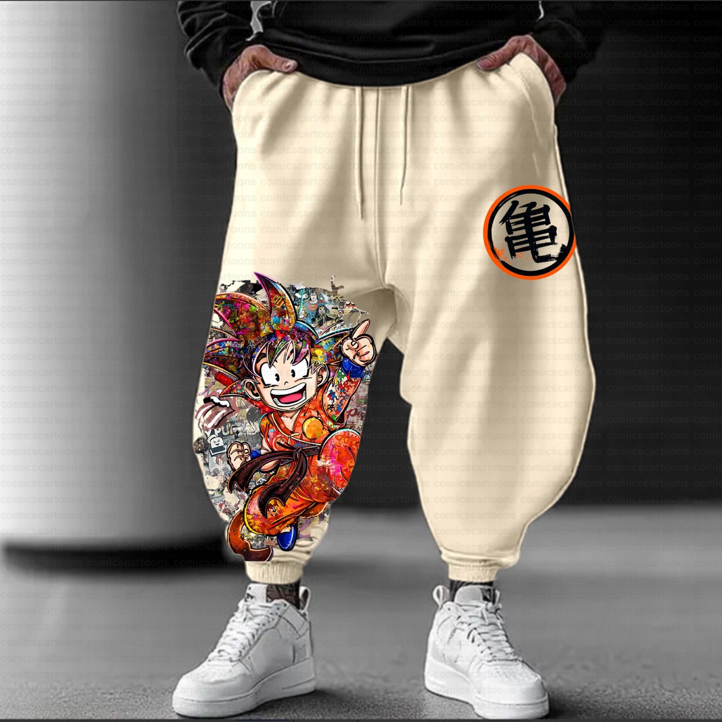 Unisex Anime Inspired Vintage Plush Pants