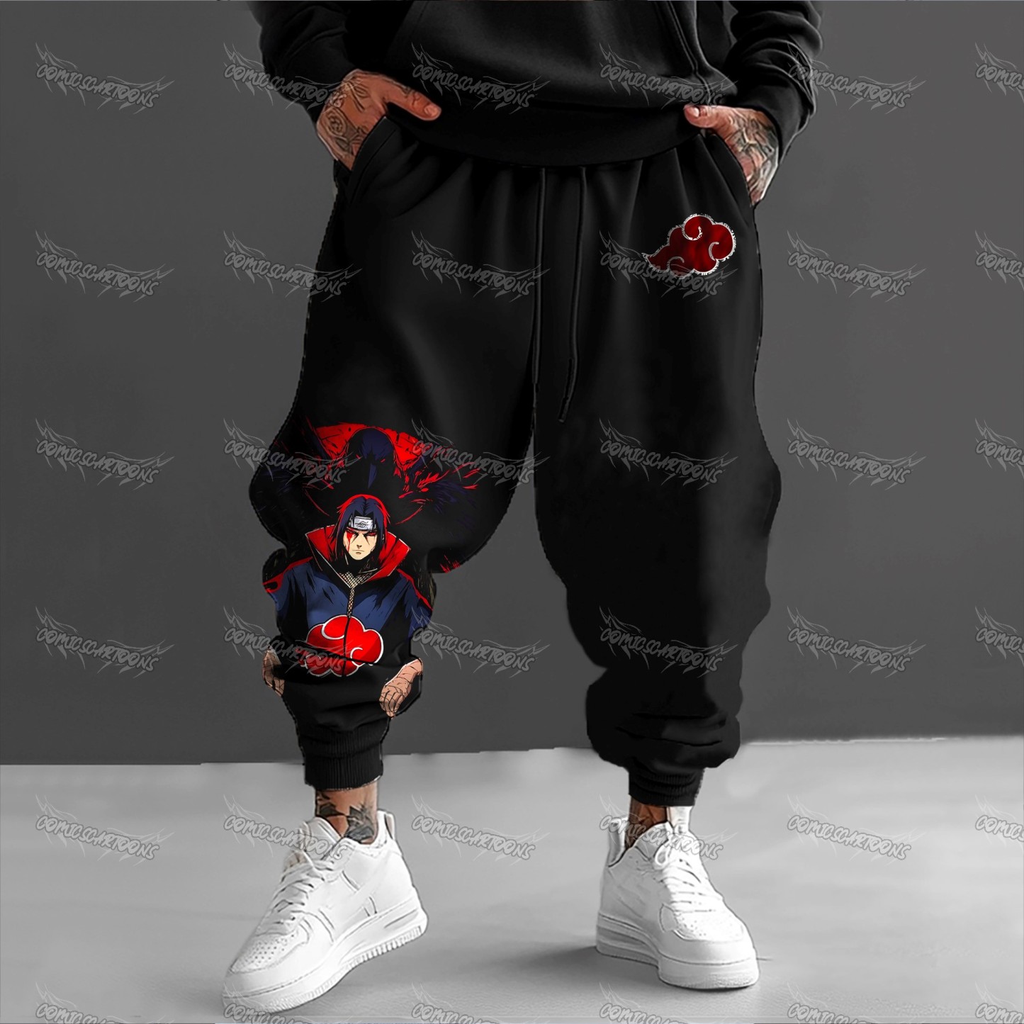 Unisex Anime Inspired Vintage Plush Pants