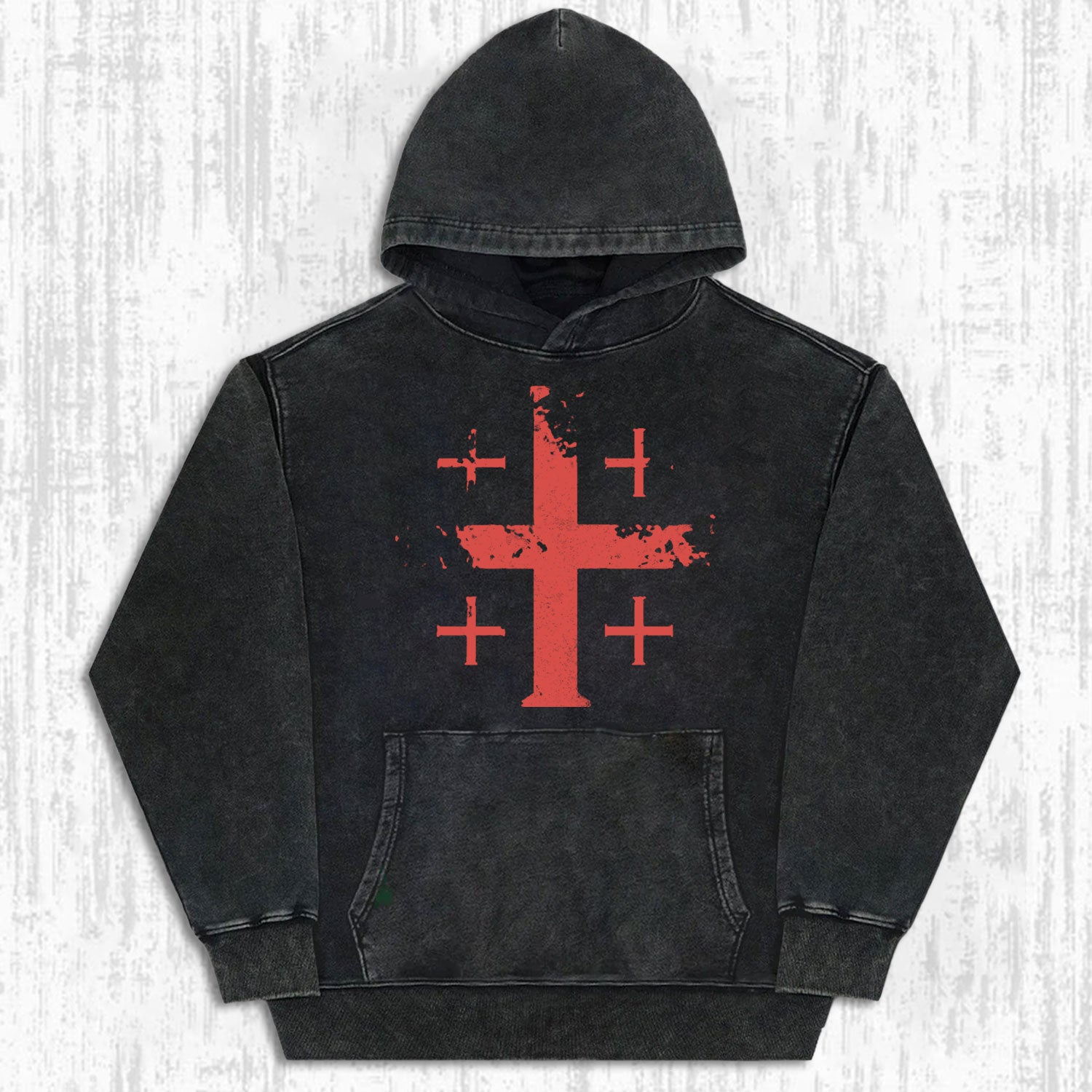 JERUSALEM CROSS VINTAGE T-SHIRT.Movie