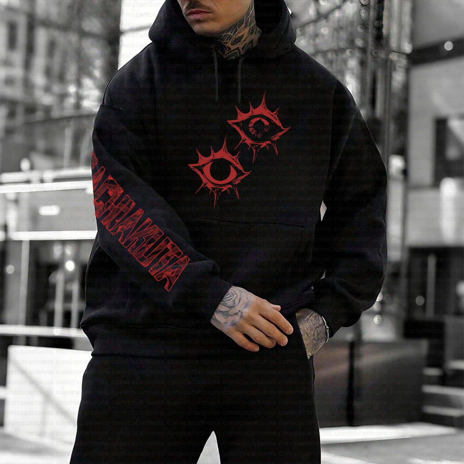 Unisex Graphic Streetwear Vintage Plush Hoodie