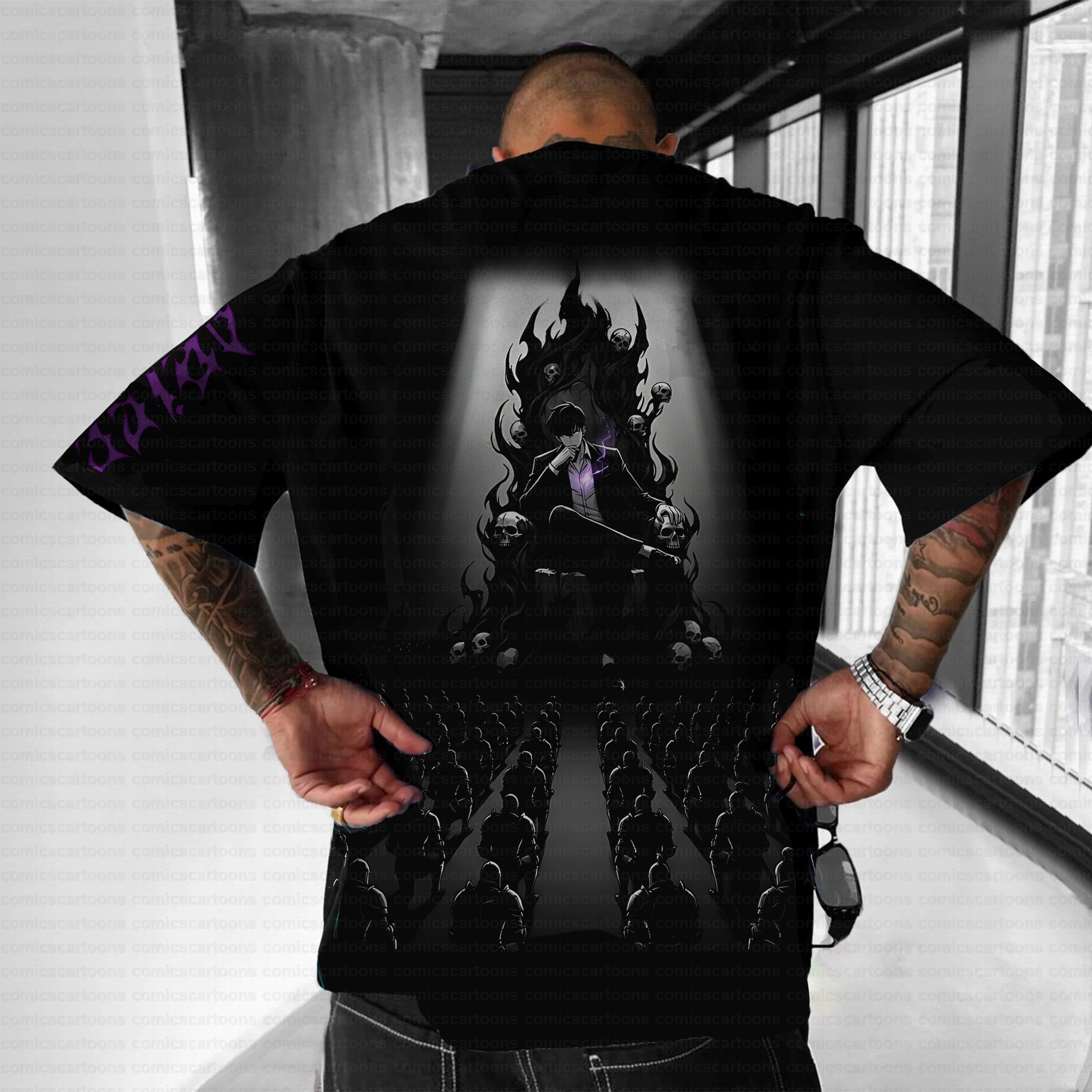 Unisex Anime Inspired Vintage T-Shirt