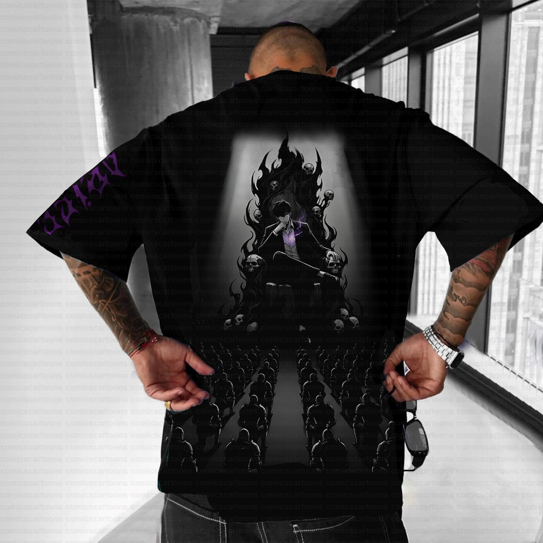 Unisex Anime Inspired Vintage T-Shirt