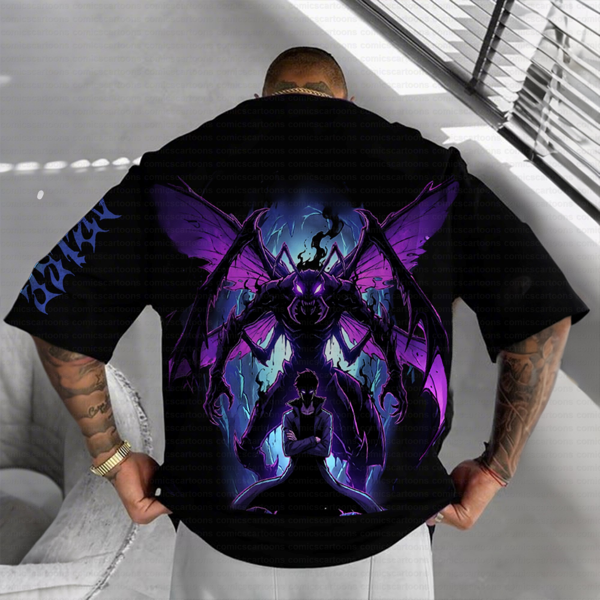 Unisex Anime Inspired Vintage T-Shirt