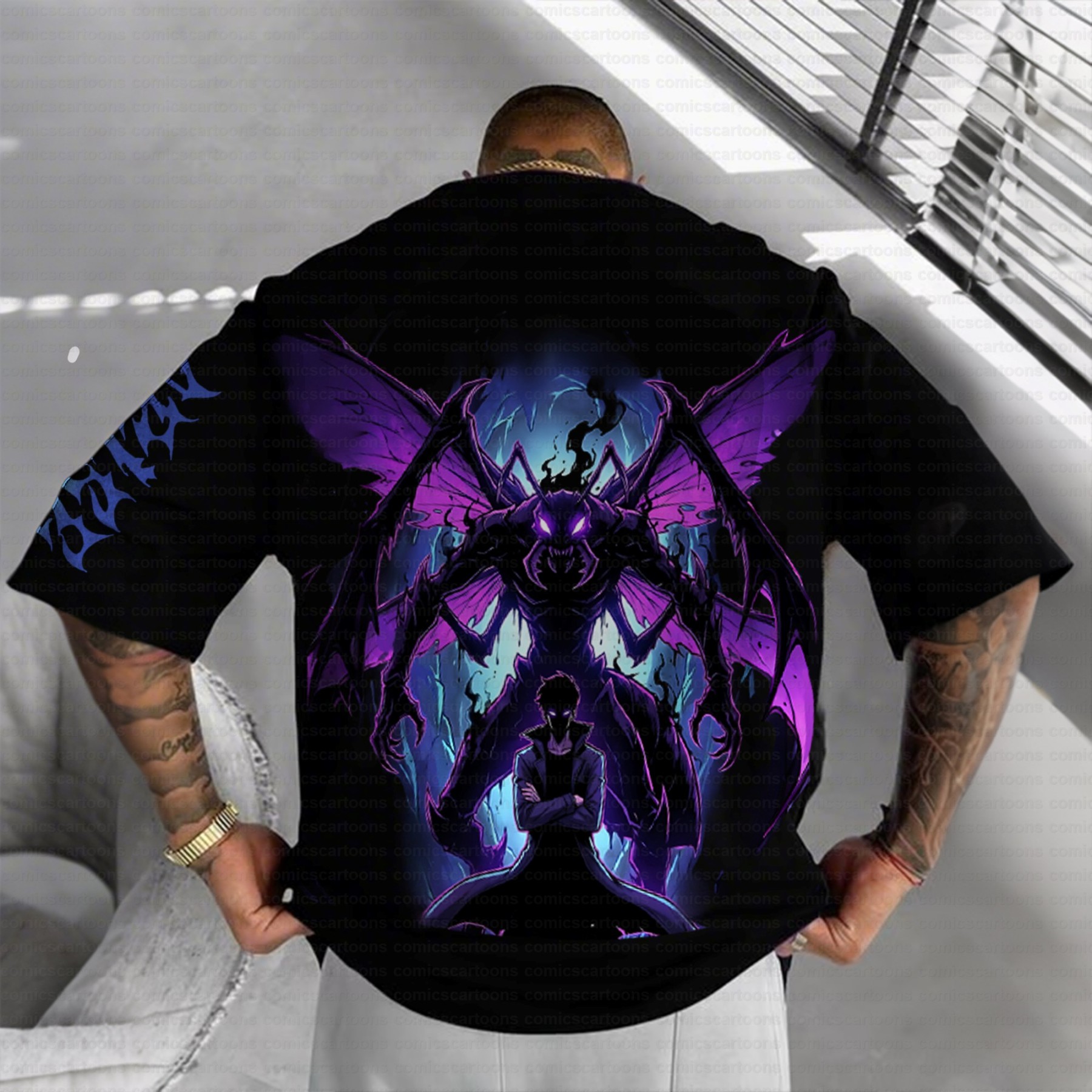 Unisex Anime Inspired Vintage T-Shirt