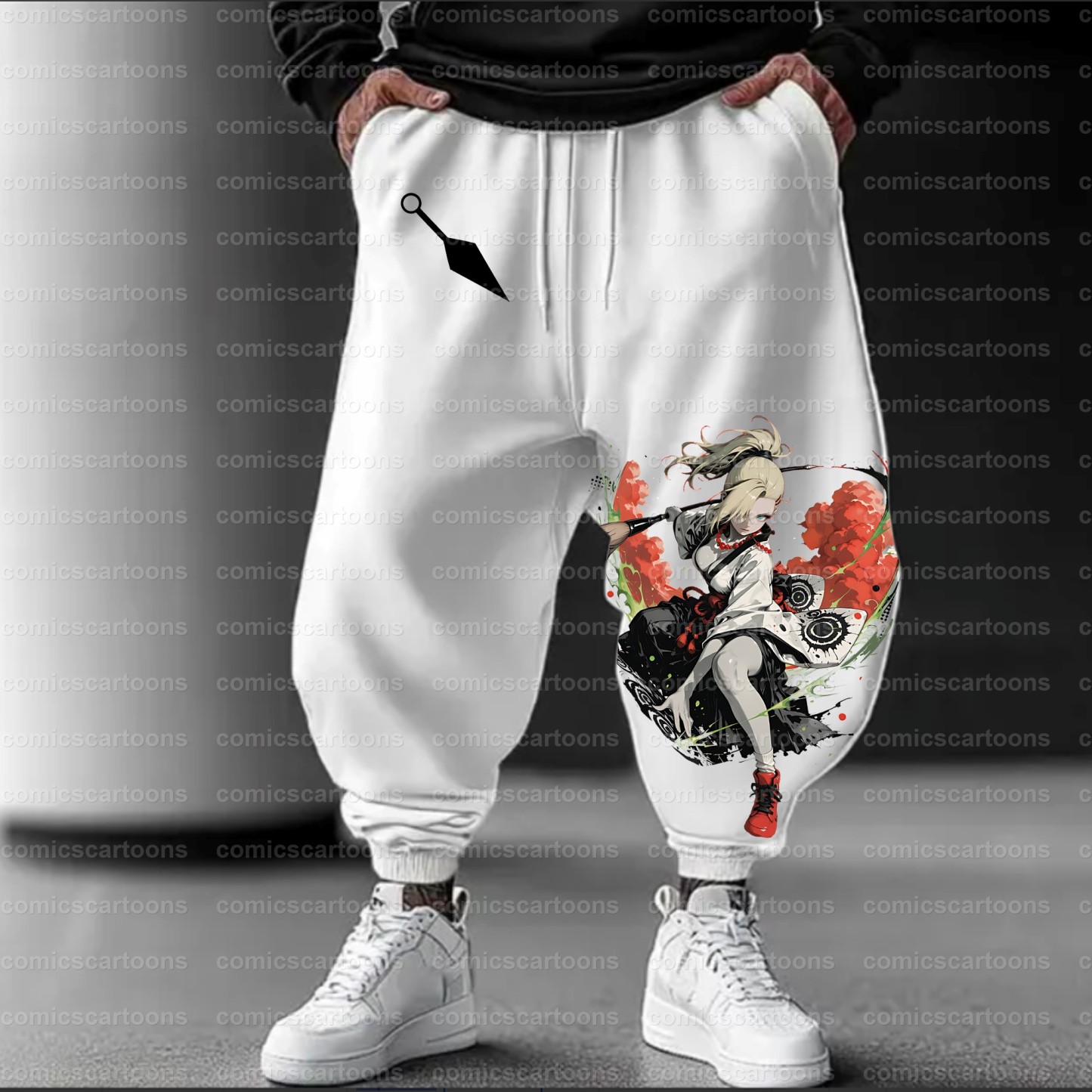 Unisex Anime Inspired Vintage Plush Pants