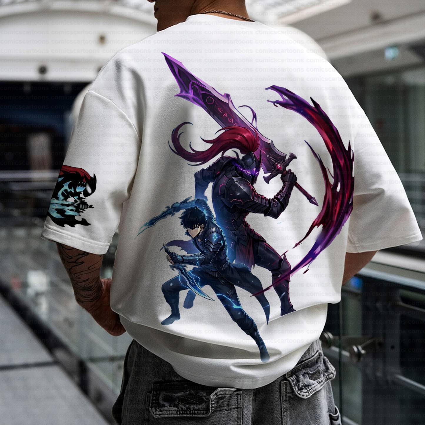 Unisex Anime Inspired Vintage T-Shirt