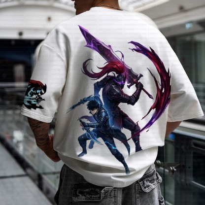 Unisex Anime Inspired Vintage T-Shirt