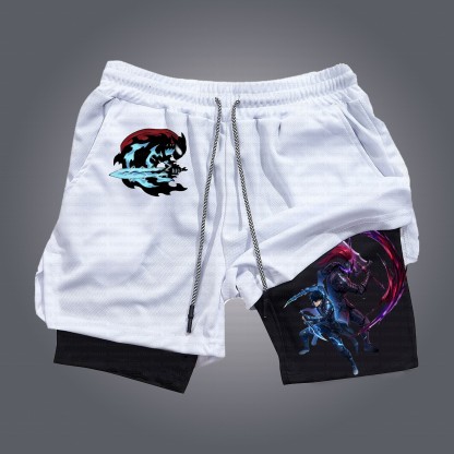 Unisex Casual Anime Streetwear Gym Shorts