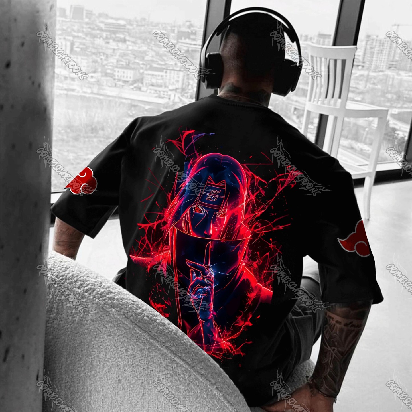 Unisex Anime Inspired Vintage T-Shirt