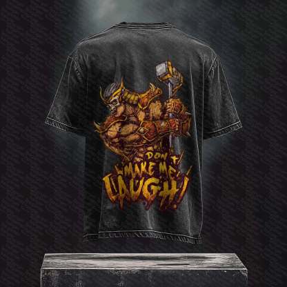 Unisex  Inspired Vintage Washed T-Shirt丨 Mortal Kombat