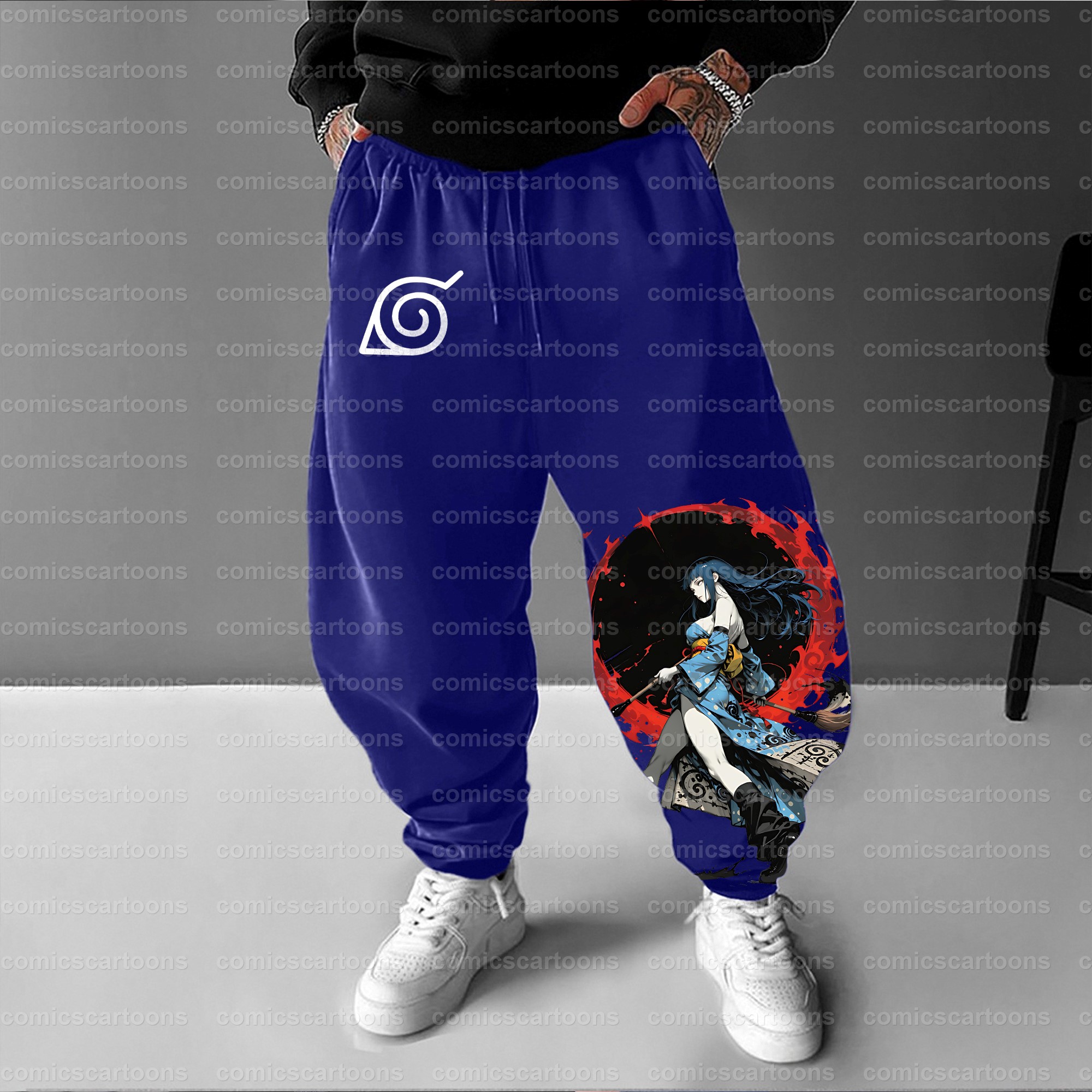 Unisex Anime Inspired Vintage Plush Pants