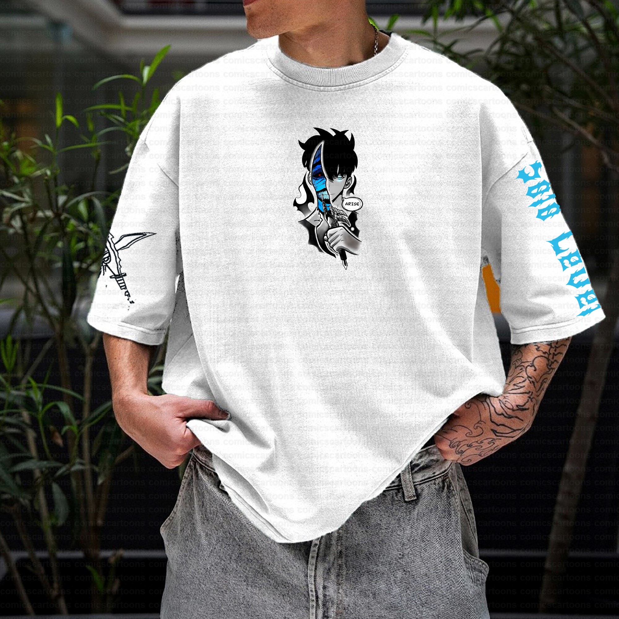 Unisex Anime Inspired Vintage T-Shirt