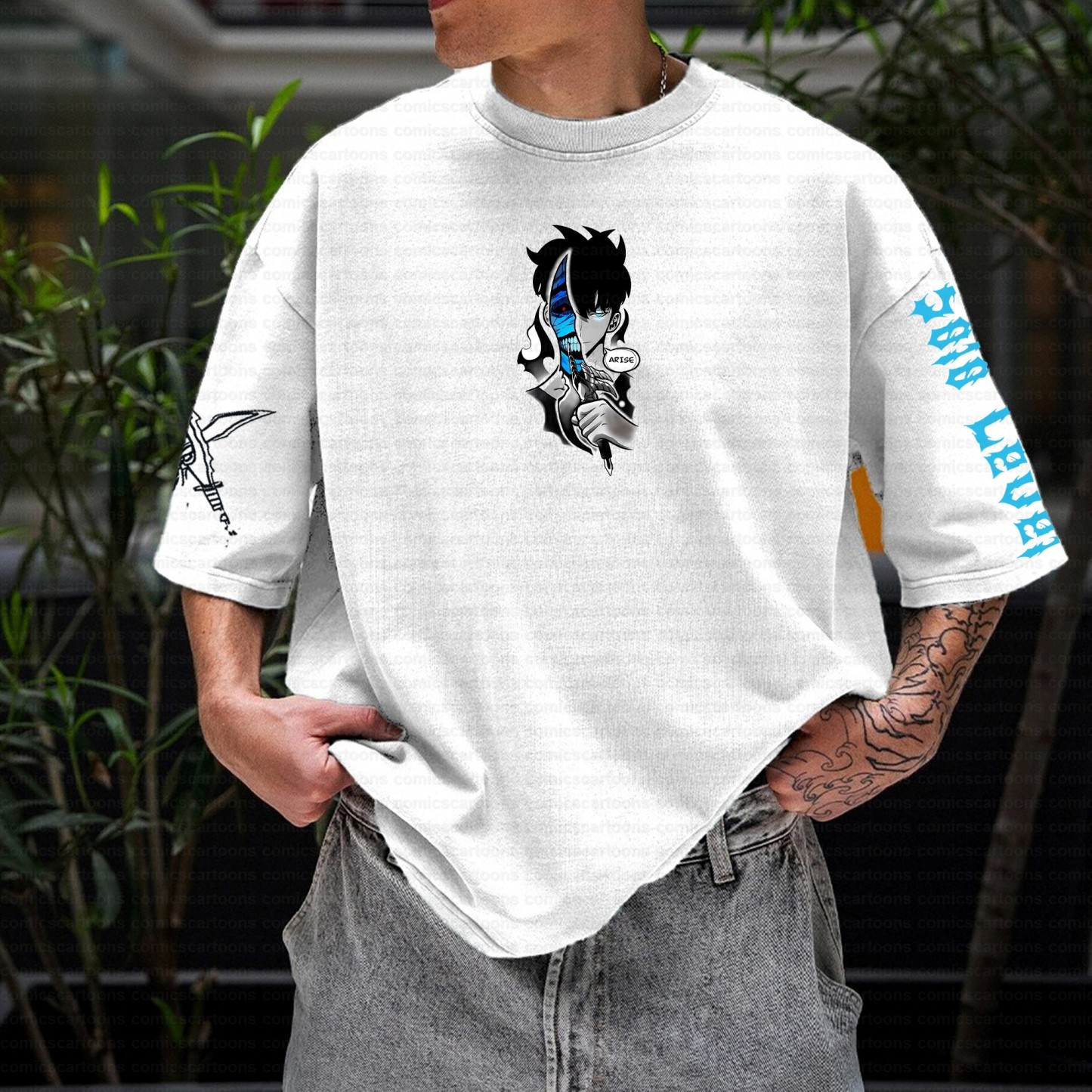 Unisex Anime Inspired Vintage T-Shirt