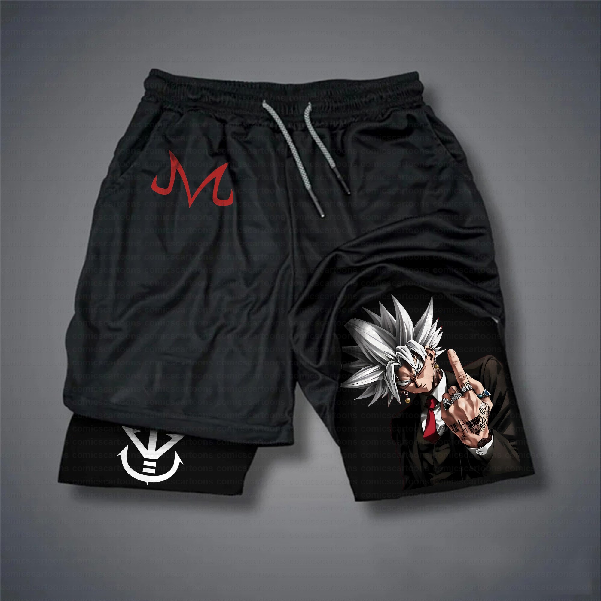 Unisex Casual Anime Streetwear Gym Shorts