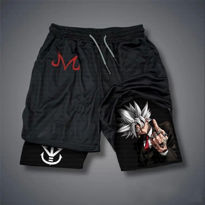 Unisex Casual Anime Streetwear Gym Shorts