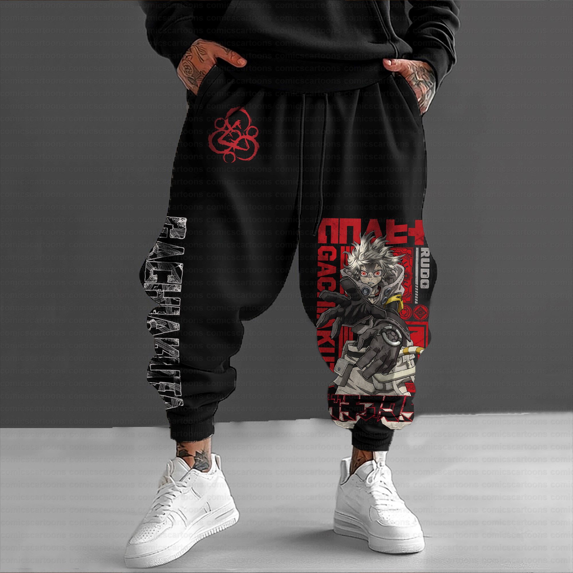 Unisex Anime Inspired Vintage Plush Pants