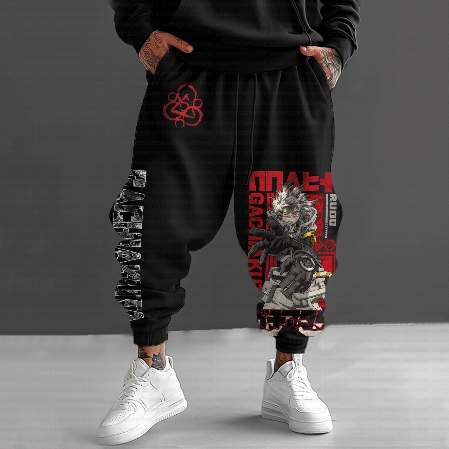 Unisex Anime Inspired Vintage Plush Pants