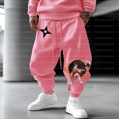 Unisex Anime Inspired Vintage Plush Pants