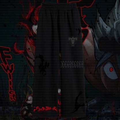 Unisex Anime Inspired Vintage Plush Pants