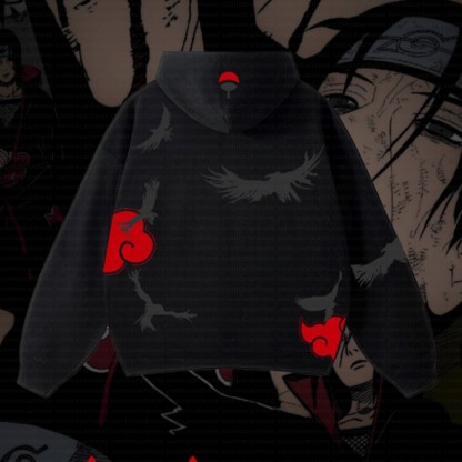 Unisex Graphic Streetwear Vintage Plush Hoodie