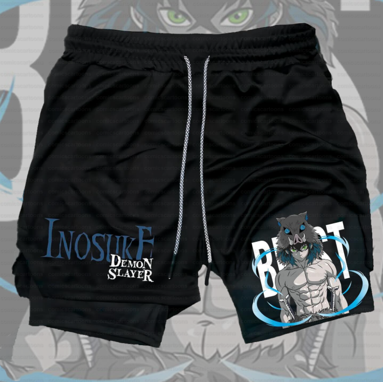 Unisex Casual Anime Streetwear Shorts
