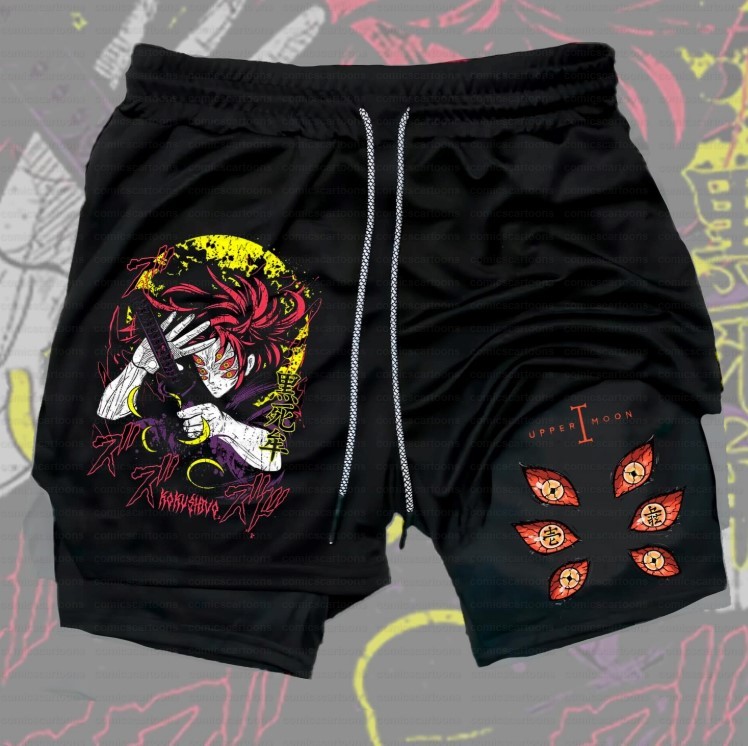 Unisex Casual Anime Streetwear Shorts