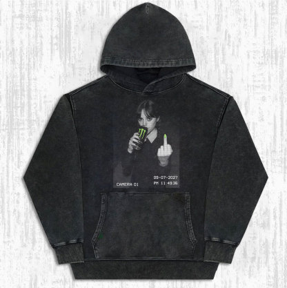 WEDNESDAY S2 ADDAMS THEMED T-SHIRT.Movie