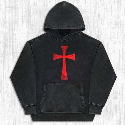 KNIGHTS TEMPLAR CROSS VINTAGE T-SHIRT.Movie