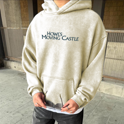 Unisex Anime Graphic Streetwear Vintage Washed 3D Direct Injection Hoodie