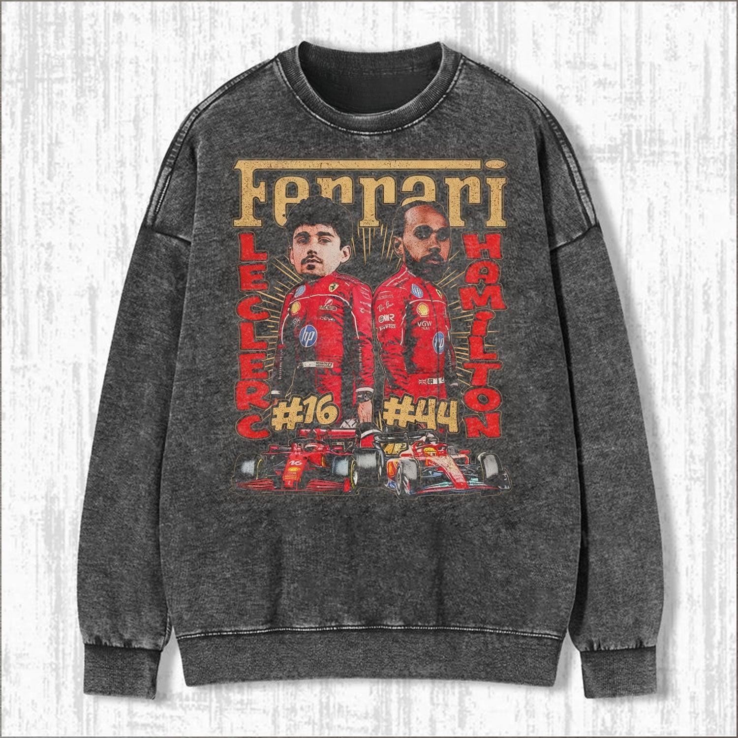 CHARLES LECLERC & LEWIS HAMILTON TEE