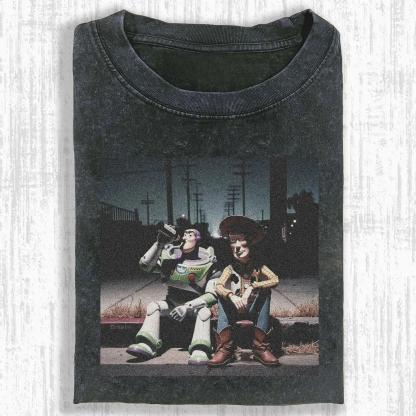 TOY STORY'S LATE - NIGHT BUDDY TIME TEE.Movie