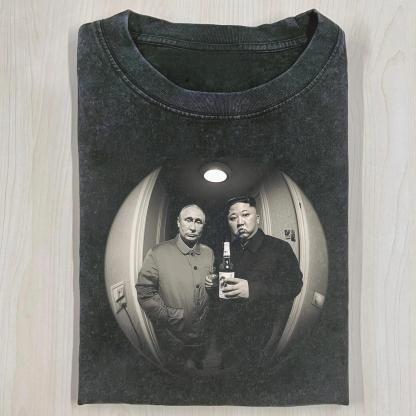 PUTIN AND KIM JONG-UN TEE.Movie