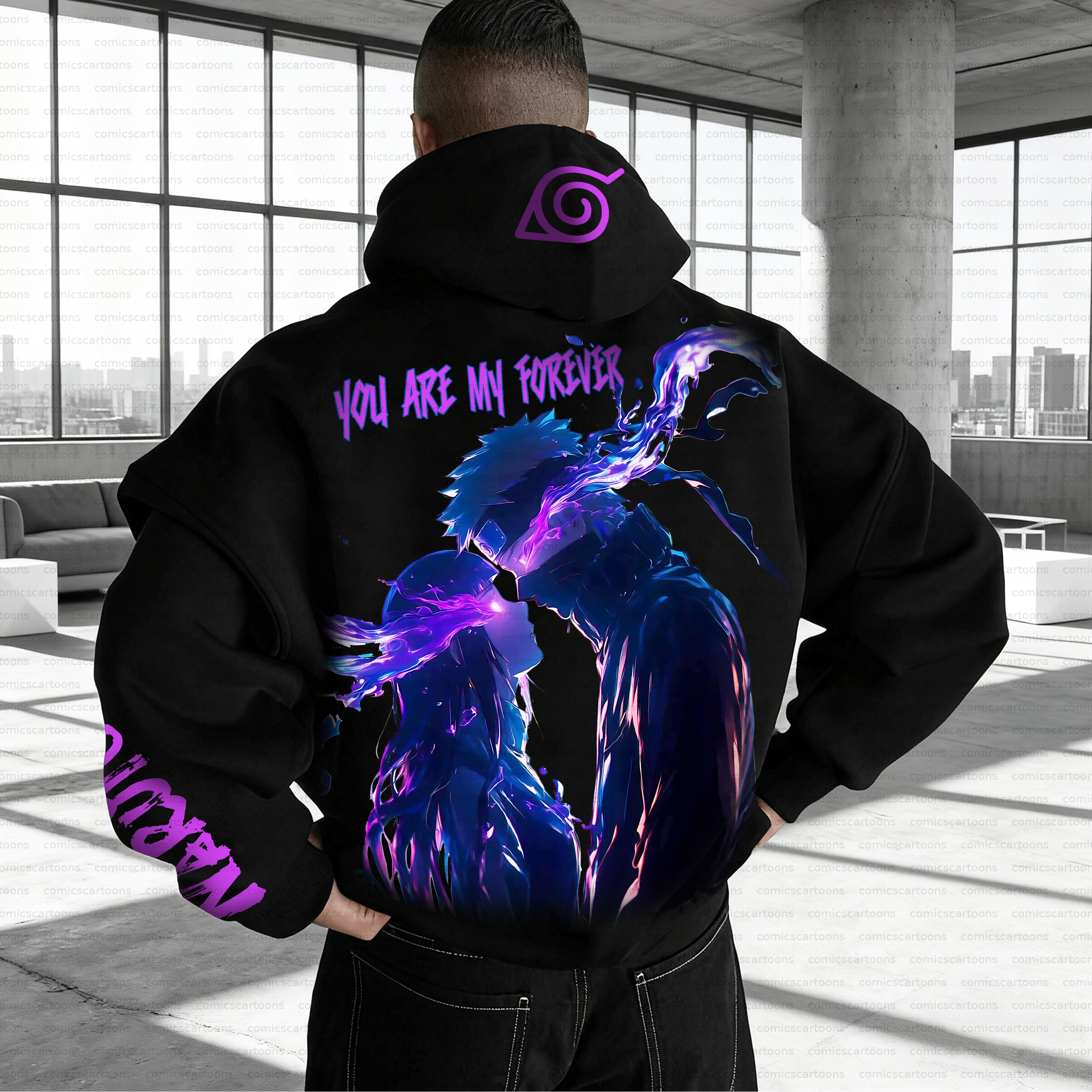 Unisex Heartwarming Moments Couple's Fleece Hoodies