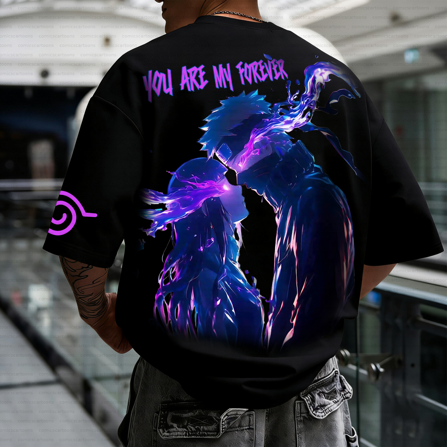 Unisex Anime Inspired Vintage T-Shirt