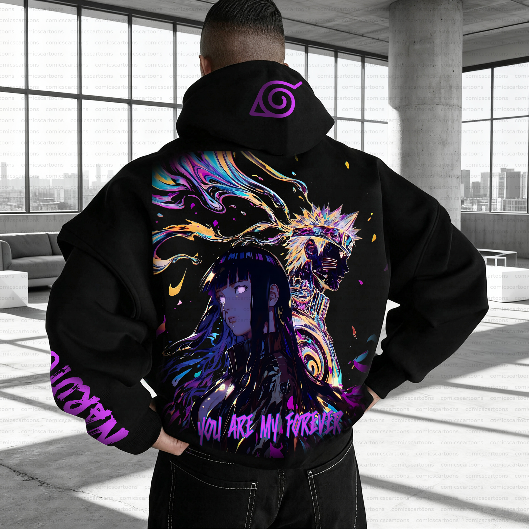 Unisex Heartwarming Moments Couple's Fleece Hoodies