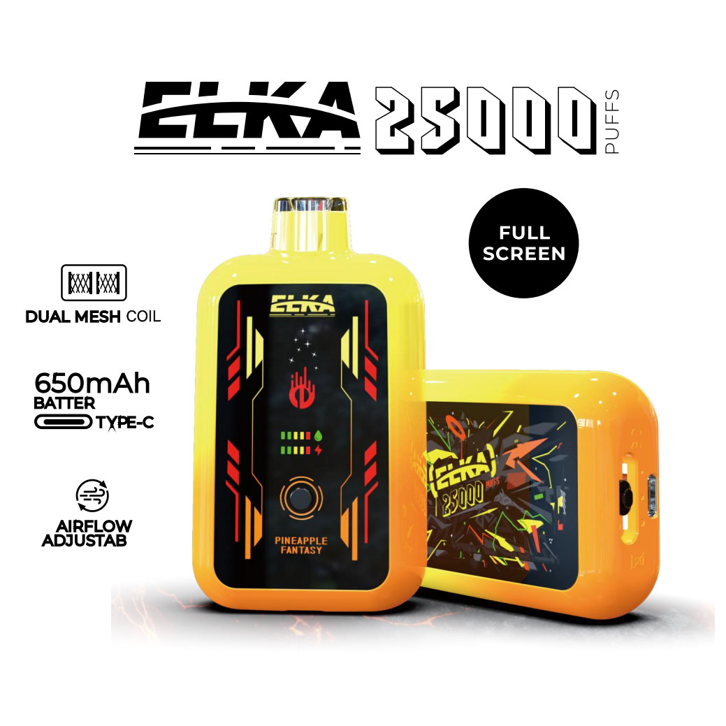 [Copy]ELKA 25000 Puffs Mega Disposable Vape - 12 Flavors