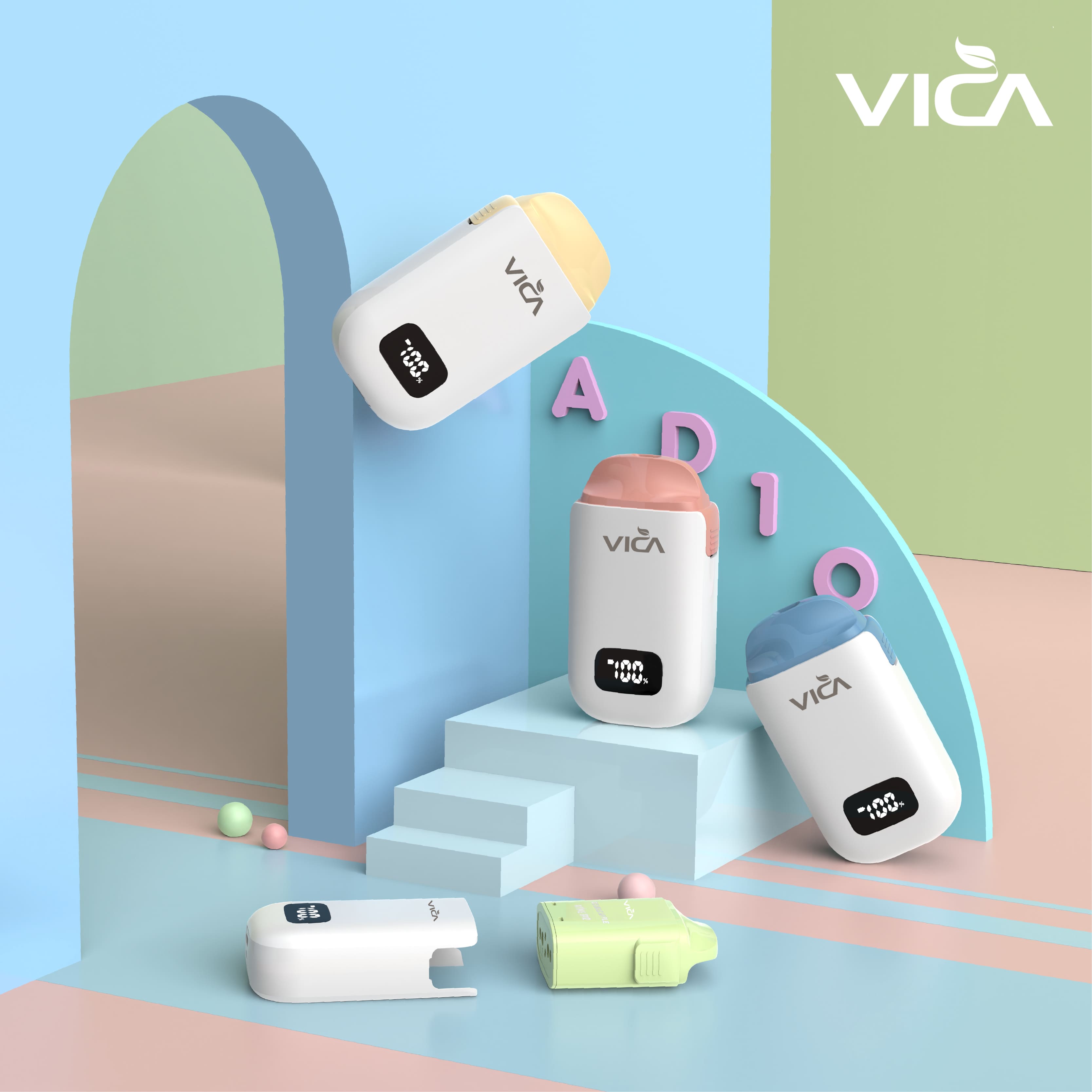 VICA AD10 8000 PUFFS - 6 Flavors