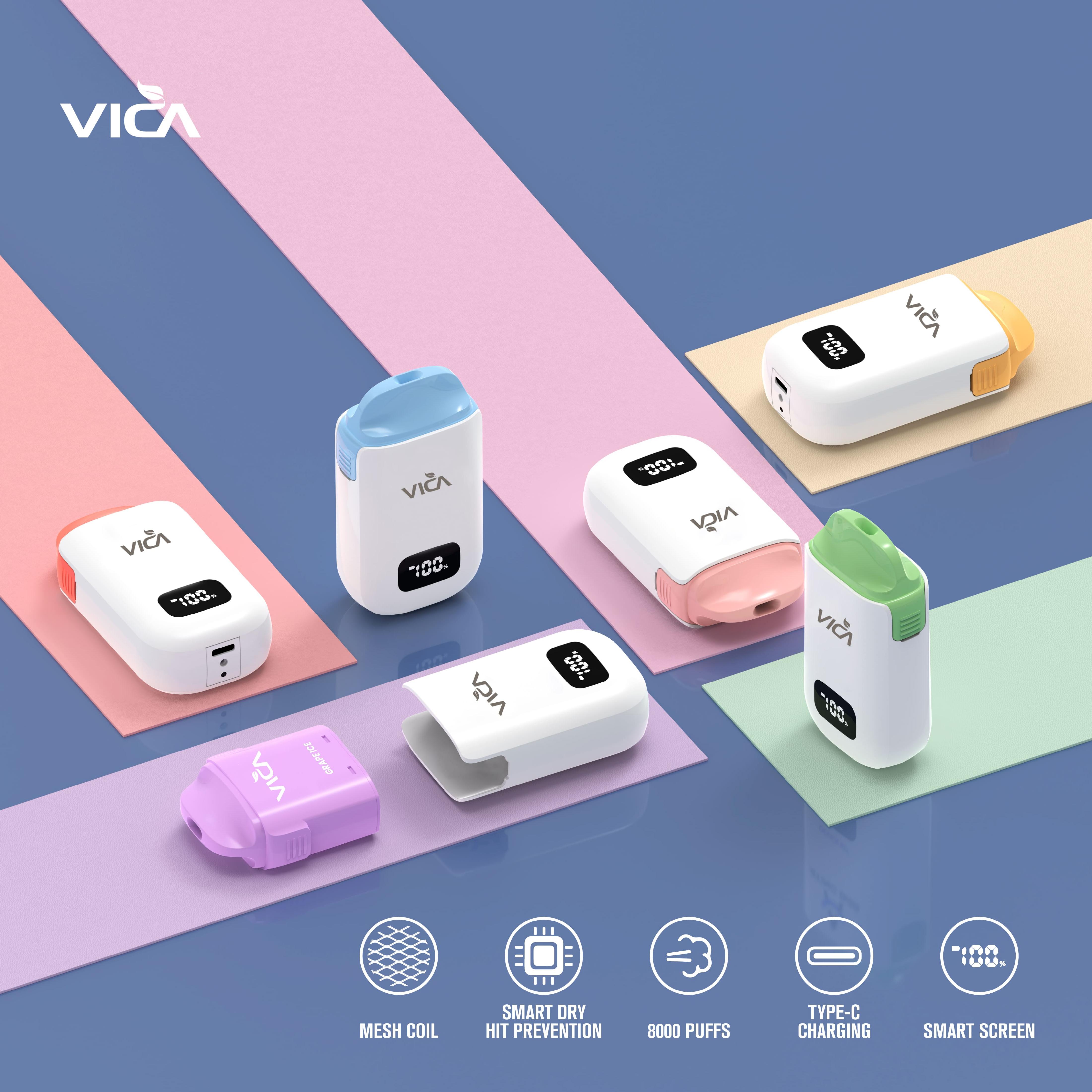 VICA AD10 8000 PUFFS - 6 Flavors