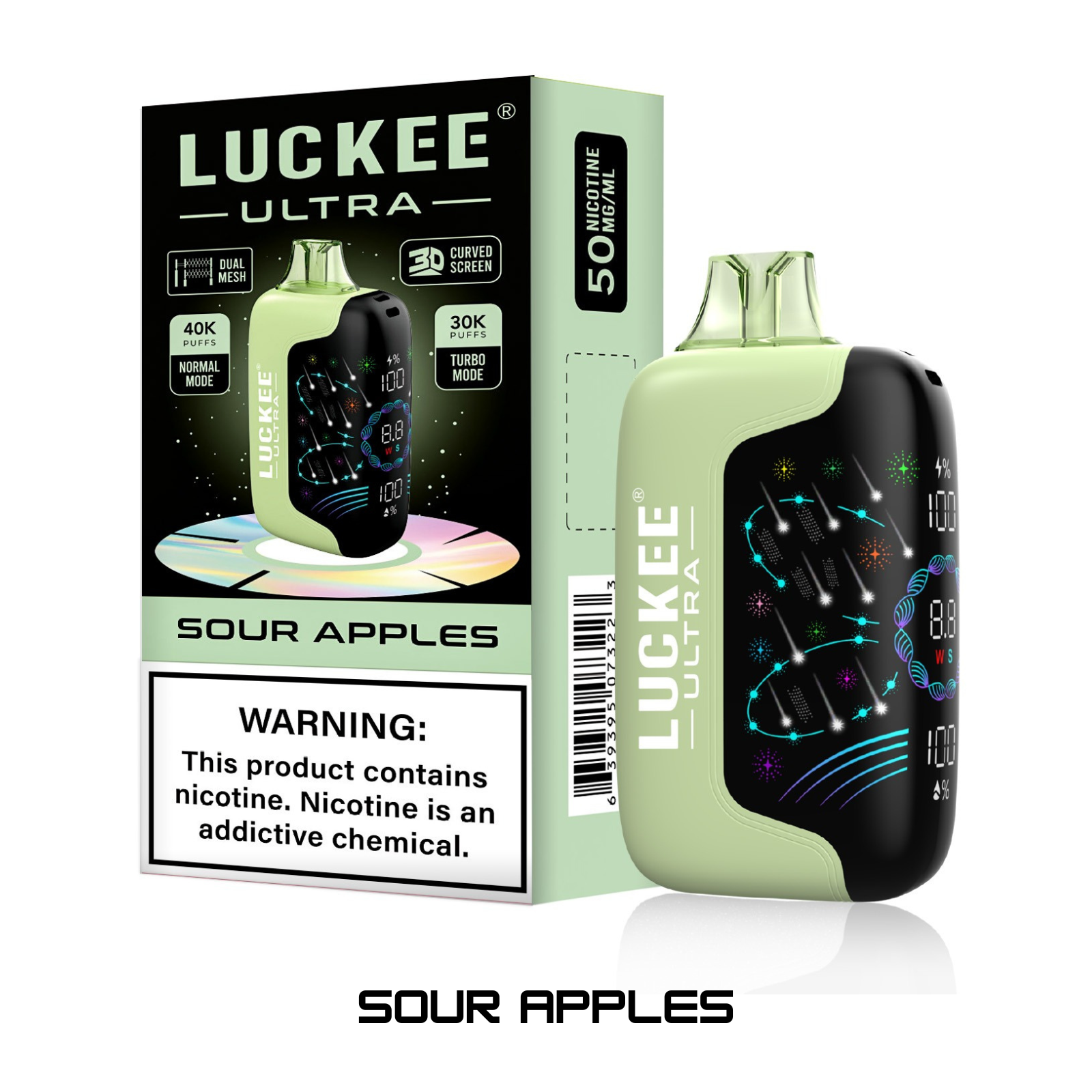 LUCKEE ULTRA SKY CLEAR 40000 PUFFS