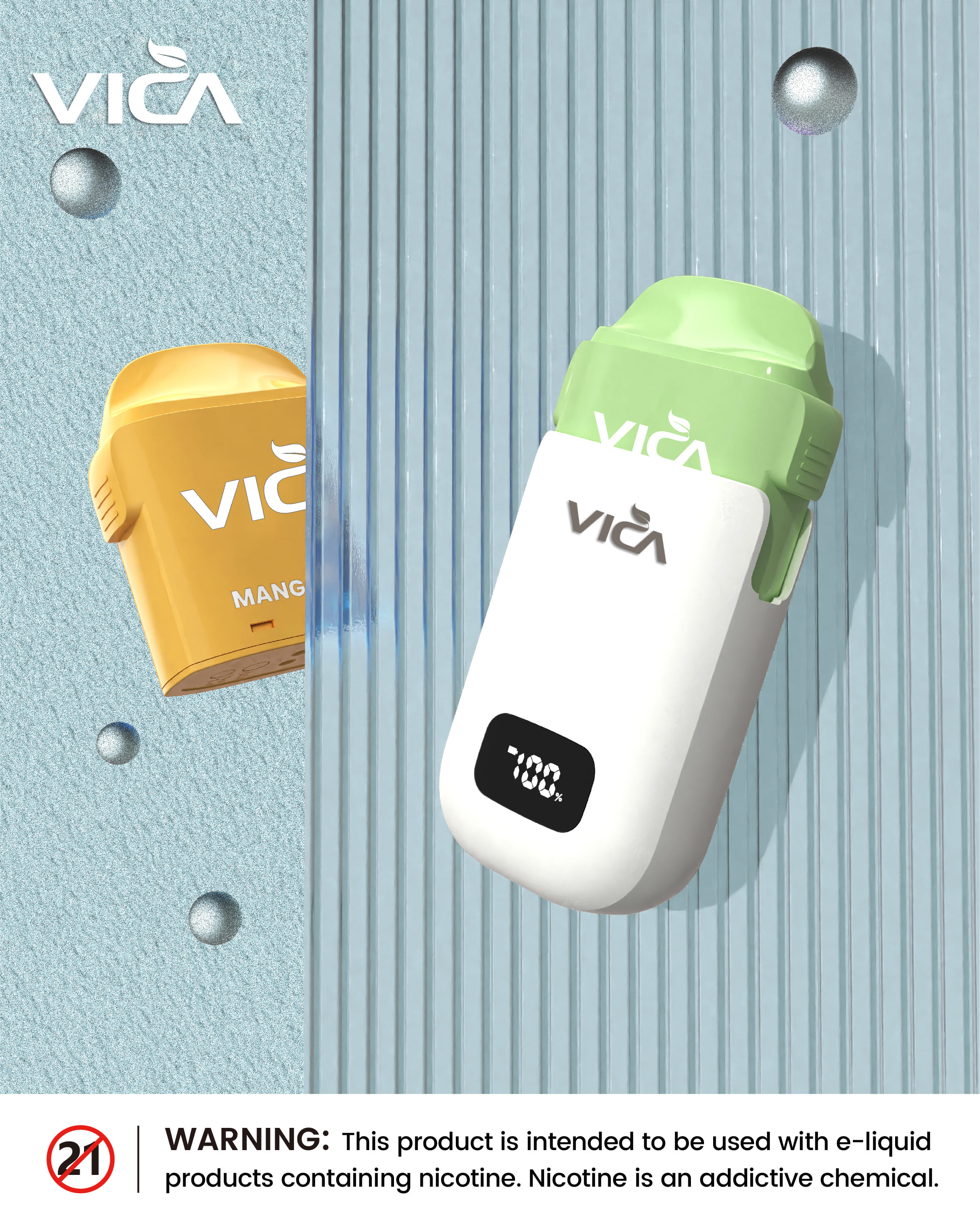 VICA AD10 8000 PUFFS - 6 Flavors