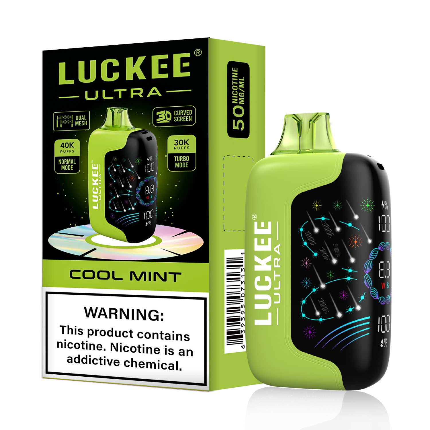 LUCKEE ULTRA SKY CLEAR 40000 PUFFS